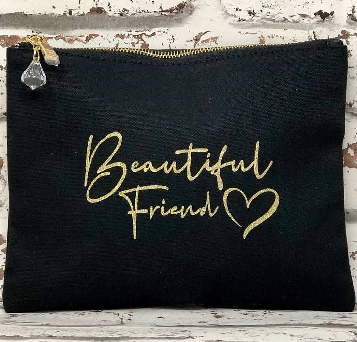 'Beautiful Friend' Make Up Toiletry Pouch
