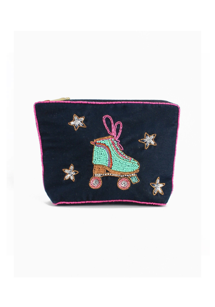 Roller Skates and Stars Small Purse