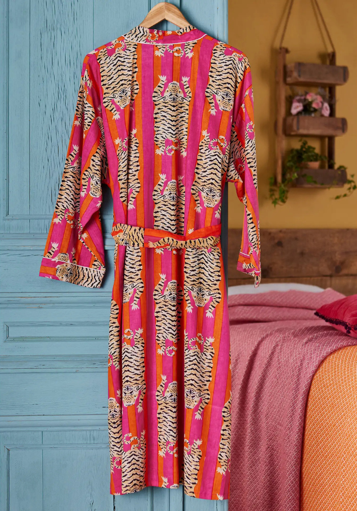 Tiger Stripe Dressing Gown