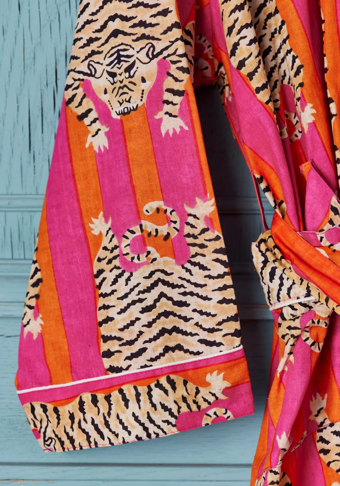 Tiger Stripe Dressing Gown