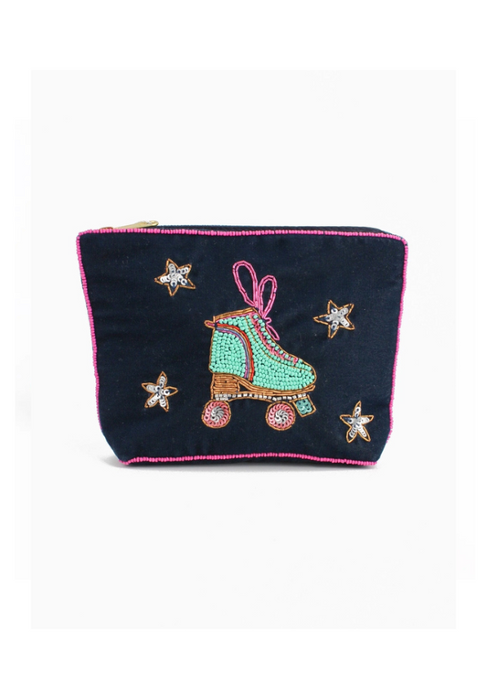 Roller Skates and Stars Small Purse