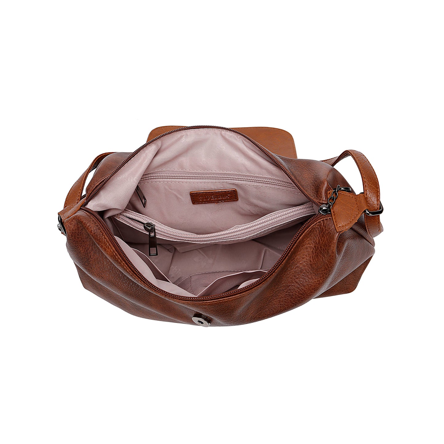 Soft Medium Size Slouch Shoulder Bag: Leopard