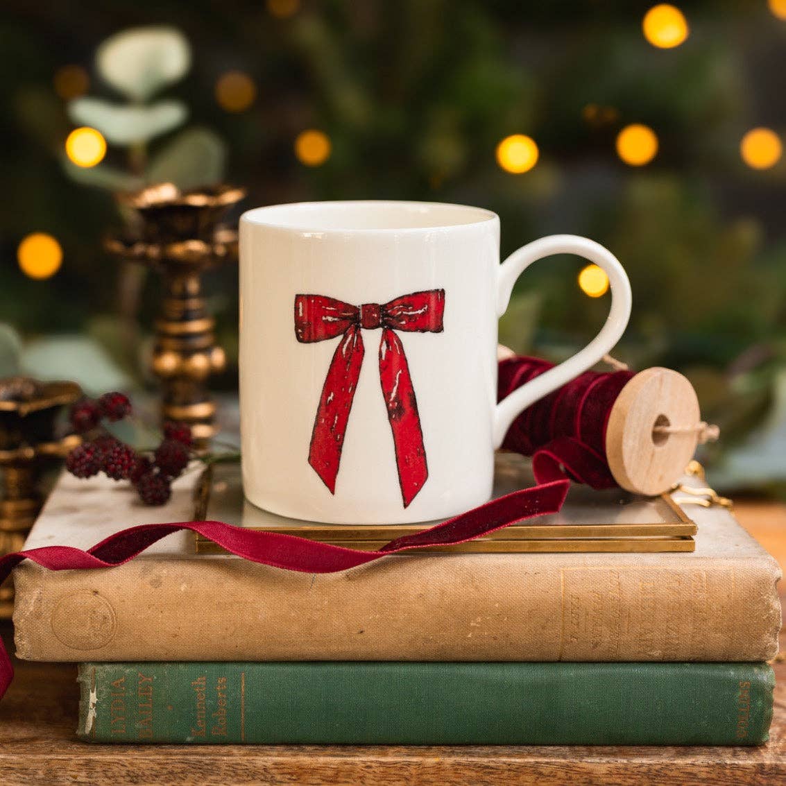 Toasted Crumpet - Bow Mug in a Gift Box